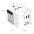 شارژر دیواری LDNIO مدل Z9 ویژگی 20W تکنولوژی GaN