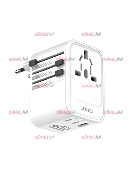 پخش عمده شارژ LDNIO Z6 UniversalOutlet- قیمت خرید عمده شارژر Ldnio Z6