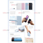 پاوربانک وایرلس XIAOMI مدل 10000 میلی آمپر WPB1007MI ویژگی مگ سیف دار 33 وات - Image 10