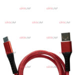 کابل روکش برزنتی مدل رنگی ویژگی کانکتور دوبل - Image 5