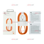 کابل دو سر تایپ سی APPLE مدل iPhone 17 ویژگی 60W روکش نارنجی - Image 4