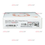 کابل دو سر تایپ سی APPLE مدل iPhone 17 ویژگی 60W روکش نارنجی - Image 6