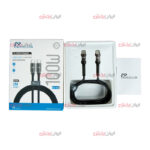 کابل دو سر تایپ سی Nexcellon مدل NX-700 ویژگی 100 وات - Image 2
