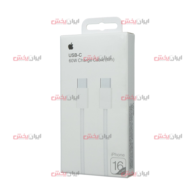 کابل دو سر تایپ سی apple 60w سوزن سیمکارت دار عمده