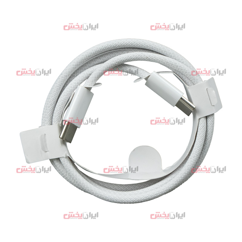 کابل دو سر تایپ سی apple 60w عمد2