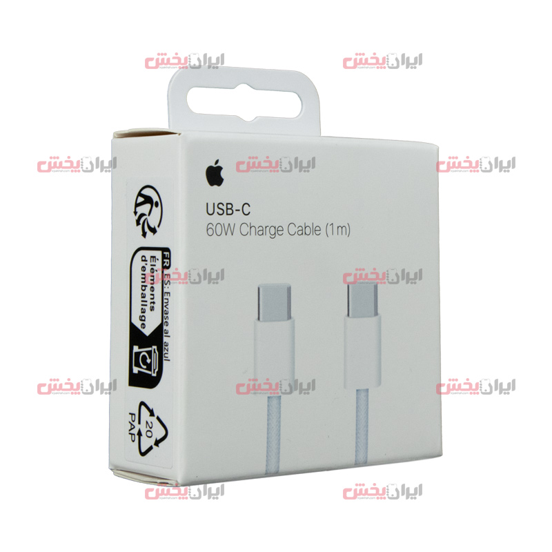 کابل دو سر تایپ سی apple 60w عمده