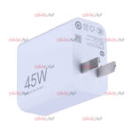 کابل و کلگی شارژر XIAOMI مدل 45W ویژگی سرجعبه پین تخت - Image 2