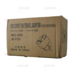 تبدیل 3 به 2  مدل TRAVEL ADAPTER ویژگی ارت دار - Image 3