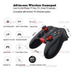 دسته بازی موبایل VR SHINECON مدل GamePad ویژگی Wireless - Image 6