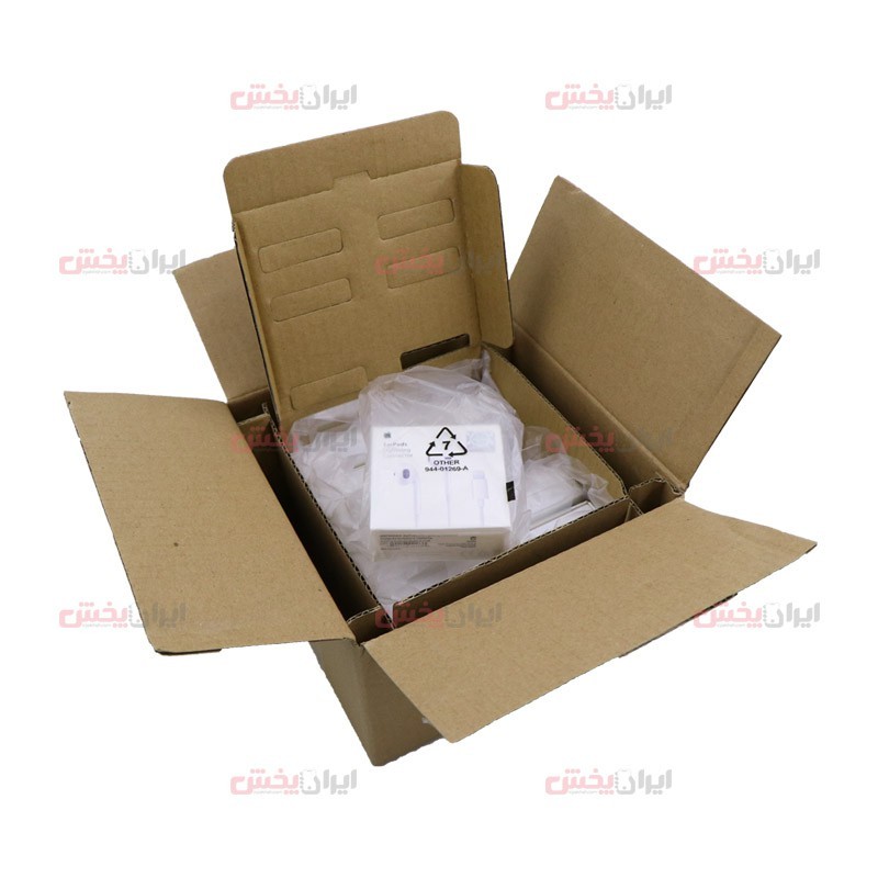 apple-earpods-lightning-connector-orgiginal-wholesale.jpg هندزفری لایتنینگ Apple مدل Earpods Lightning ویژگی سرجعبه پکدار - Image 1
