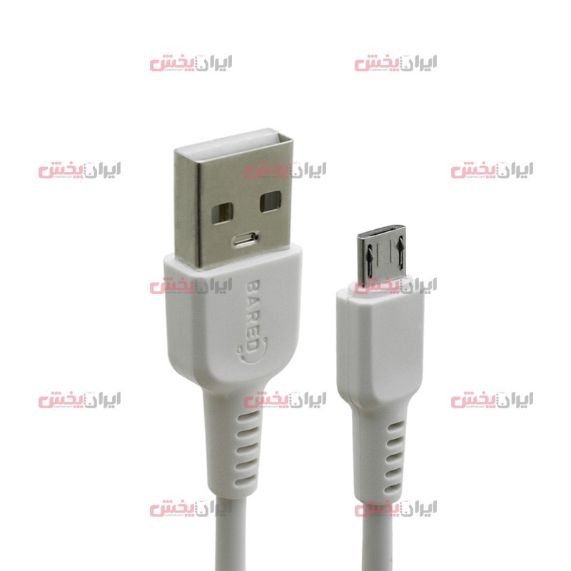 bared-microusb-cable-wholesale.jpg کابل شارژ BARED مدل MicroUSB ویژگی تمام مس - Image 1