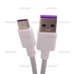 کابل Type-C مدل سوکت بنفش روکش ضخیم - Image 3