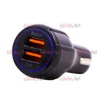 شارژر فندکی Firstyou مدل F028 ویژگی Fast Charge QC3.0 - Image 3