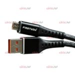 کابل روکش کنفی-برزنتی FIRSTYOU مدل MicroUSB محافظ کانکتور دوبل - Image 5