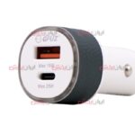 شارژر فندکی GFUZ مدل CR-75 ویژگی درگاه تایپ سی PD - Image 3