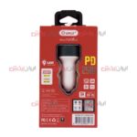 شارژر فندکی GFUZ مدل CR-75 ویژگی درگاه تایپ سی PD - Image 7