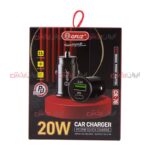 شارژر فندکی GFUZ مدل CR-78 ویژگی درگاه تایپ سی PD