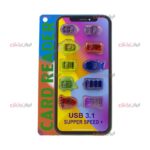 کارتخوان تک کاره Super Speed مدل USB 3.1 ویژگی پک 10 عددی