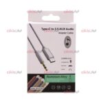 کابل AUX Type-C پکدار مدل JH-030 ویژگی جک 3.5 به تایپ سی
