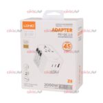 شارژر دیواری LDNIO مدل Z8 ویژگی 45W تکنولوژی GaN - Image 5