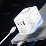 شارژر دیواری LDNIO مدل Z8 ویژگی 45W تکنولوژی GaN - Image 6