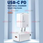 کلگی شارژر LDNIO مدل A1508C ویژگی 30 وات به همراه کابل و تبدیل - Image 4