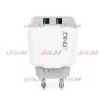 شارژر دیواری LDNIO مدل A2202 ویژگی به همراه کابل - Image 3