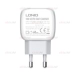 شارژر دیواری LDNIO مدل A2316C به همراه کابل Type-C - Image 4