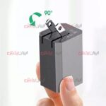 کلگی شارژر LDNIO مدل A2527C ویژگی 30 وات به همراه کابل و تبدیل - Image 4
