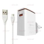 شارژر دیواری LDNIO مدل A1301Q ویژگی به همراه کابل