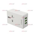 شارژر دیواری LDNIO مدل A3306 ویژگیUniversal Outlet