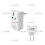 شارژر دیواری LDNIO مدل A3306 ویژگیUniversal Outlet - Image 4