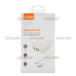 شارژر دیواری LDNIO مدل A3310Q به همراه کابل تایپ سی - Image 5