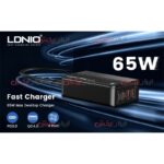 هاب شارژر رو میزی LDNIO مدل A4808Q ویژگی 65 وات - Image 5