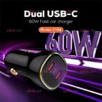 شارژر فندکی Ldnio مدل C104 ویژگی 2 درگاه PD - Image 4
