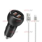 شارژر فندکی LDNIO مدل C503Q ویژگی 36 وات با دو پورت QC3.0 - Image 3