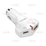 شارژر فندکی Ldnio مدل C60P ویژگی PD خروجی 36 وات