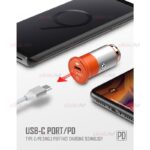 شارژر فندکی LDNIO مدل C61C ویژگی درگاه PD به همراه کابل - Image 6