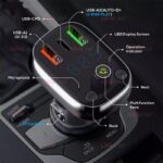 شارژر فندکی و FM Player بلوتوث LDNIO مدل C704Q ویژگی درگاه PD - Image 5
