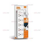 پنج راهی برق Ldnio مدل SC5006 - Image 3