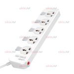 پنج راهی برق Ldnio مدل SC5006 - Image 5
