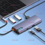 هاب 5 پورت درگاه تایپ سی LDNIO مدل DS-15U - Image 4