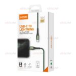 کابل LDNIO مدل LC112 ویژگی Type-C به Lightning طول 2متر