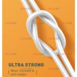 کابل دو سر تایپ سی LDNIO مدل LC121C ویژگی 65 وات - Image 5