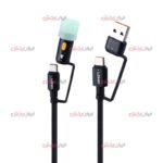کابل چندکاره LDNIO مدل LC17 ویژگی مجهز به چراغ قوه LED