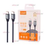 کابل دو سر تایپ سی LDNIO مدل LC441C ویژگی 65 وات