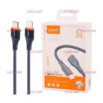 کابل PD اپل LDNIO مدل LC631i ویژگی لایتنینگ به تایپ سی