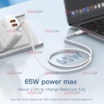 کابل Ldnio مدل LC901C ویژگی 65 وات روکش کنفی - Image 5