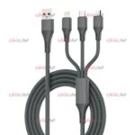 کابل 3 سر Ldnio مدل LC97U ویژگی 100 وات