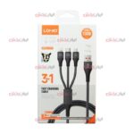 کابل 3 سر Ldnio مدل LC97U ویژگی 100 وات - Image 6